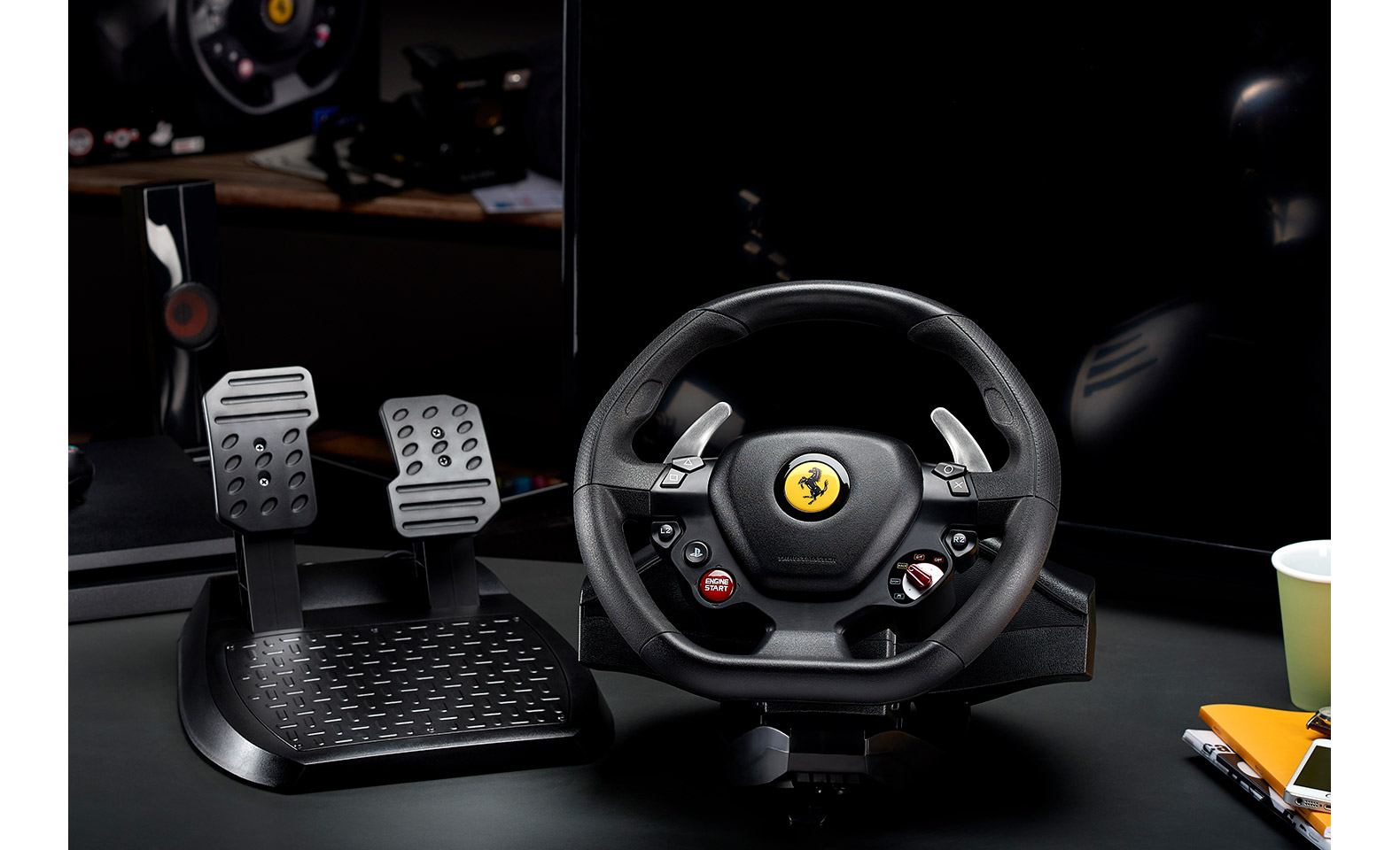 THRUSTMASTER T80 Ferrari 488 GTB Edition Wheel (PS5, PS4, PC