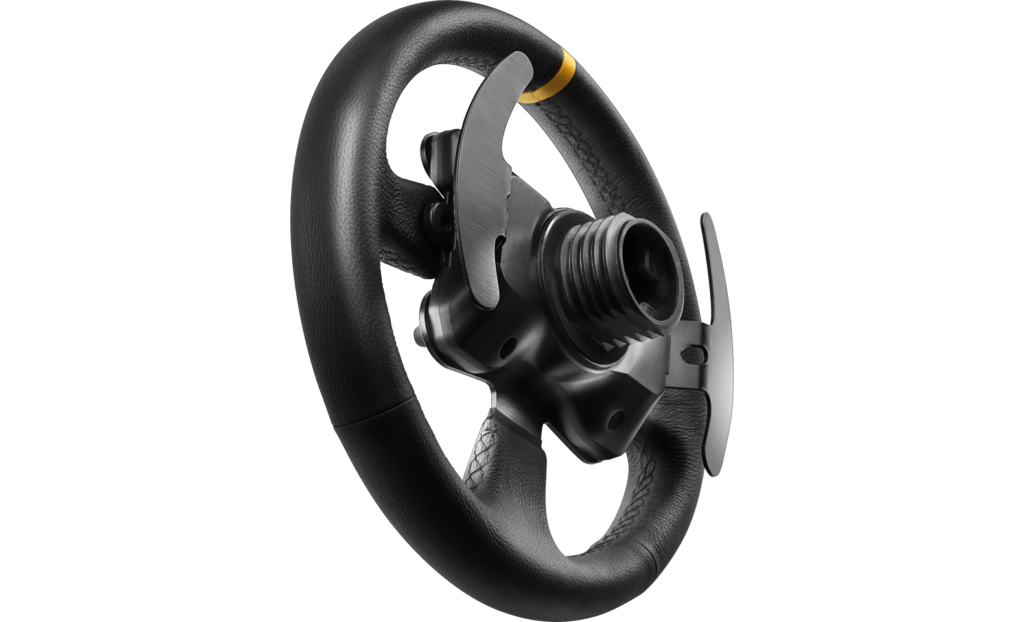 „Thrustmaster“ | Vairo priedas su odiniu apmušalu 28 GT aprašymas - Prekės nuotrauka