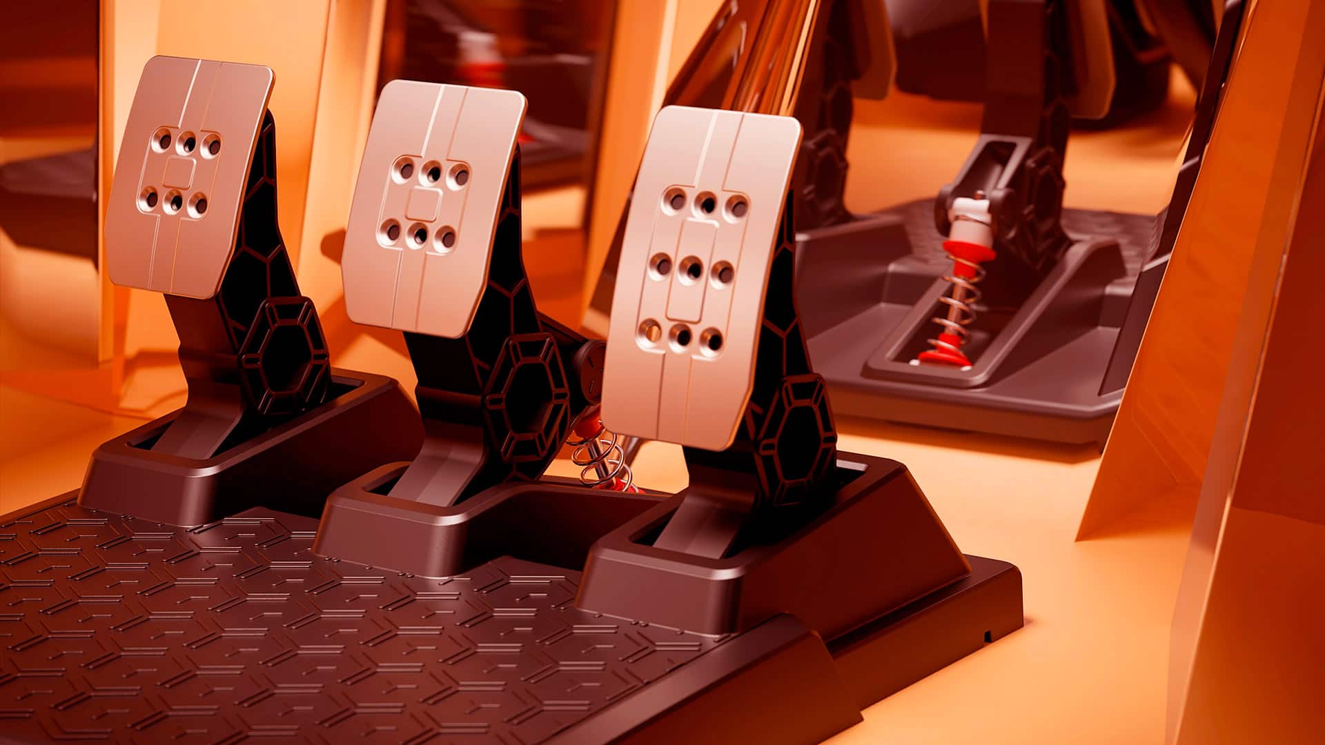 Thrustmaster | Pedals | T-3PM | Juodas aprašymas - Prekės nuotrauka