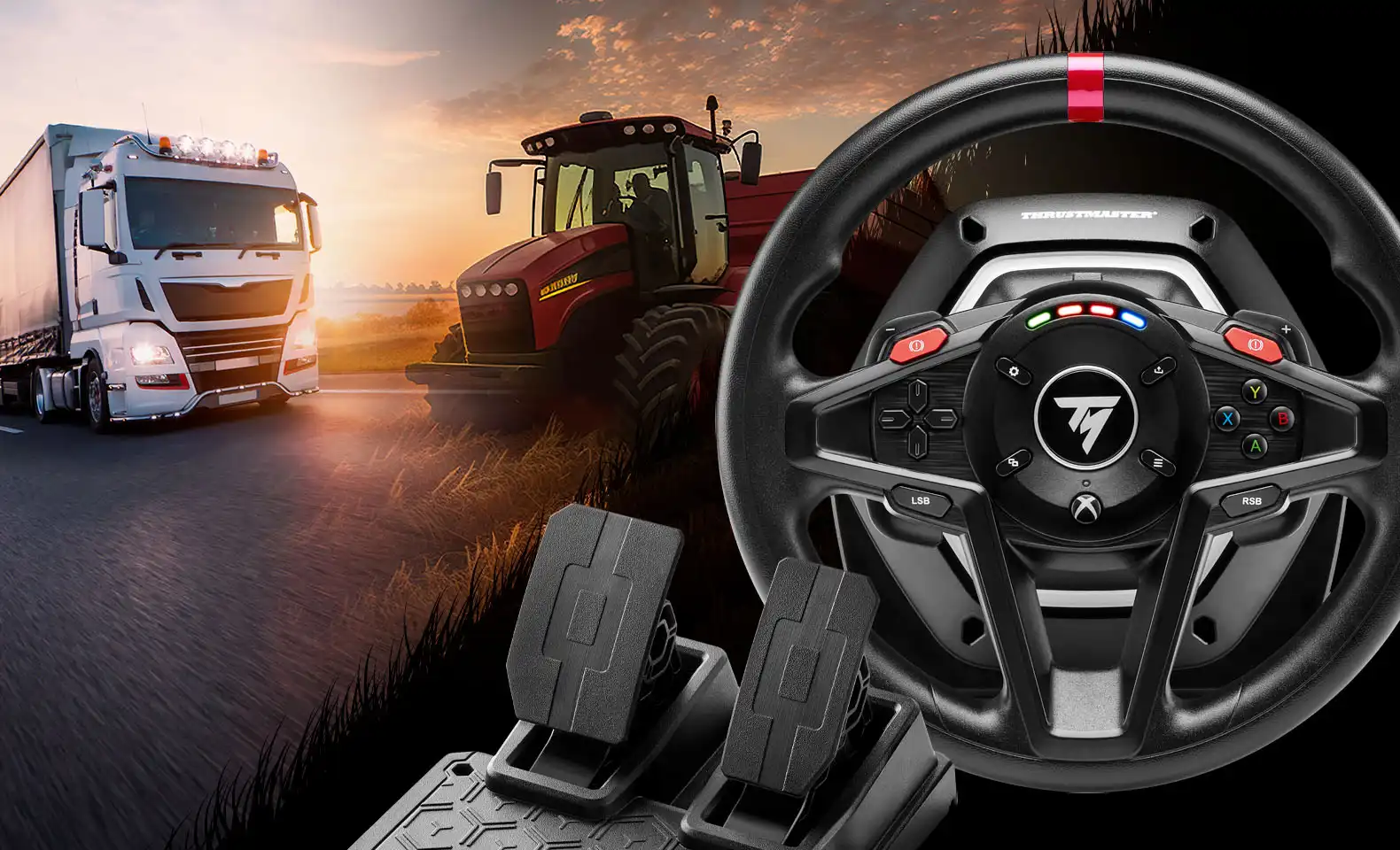 FARMSTICK + STEERING KIT + T128 : Thrustmaster sort les équipements SIMTASK  