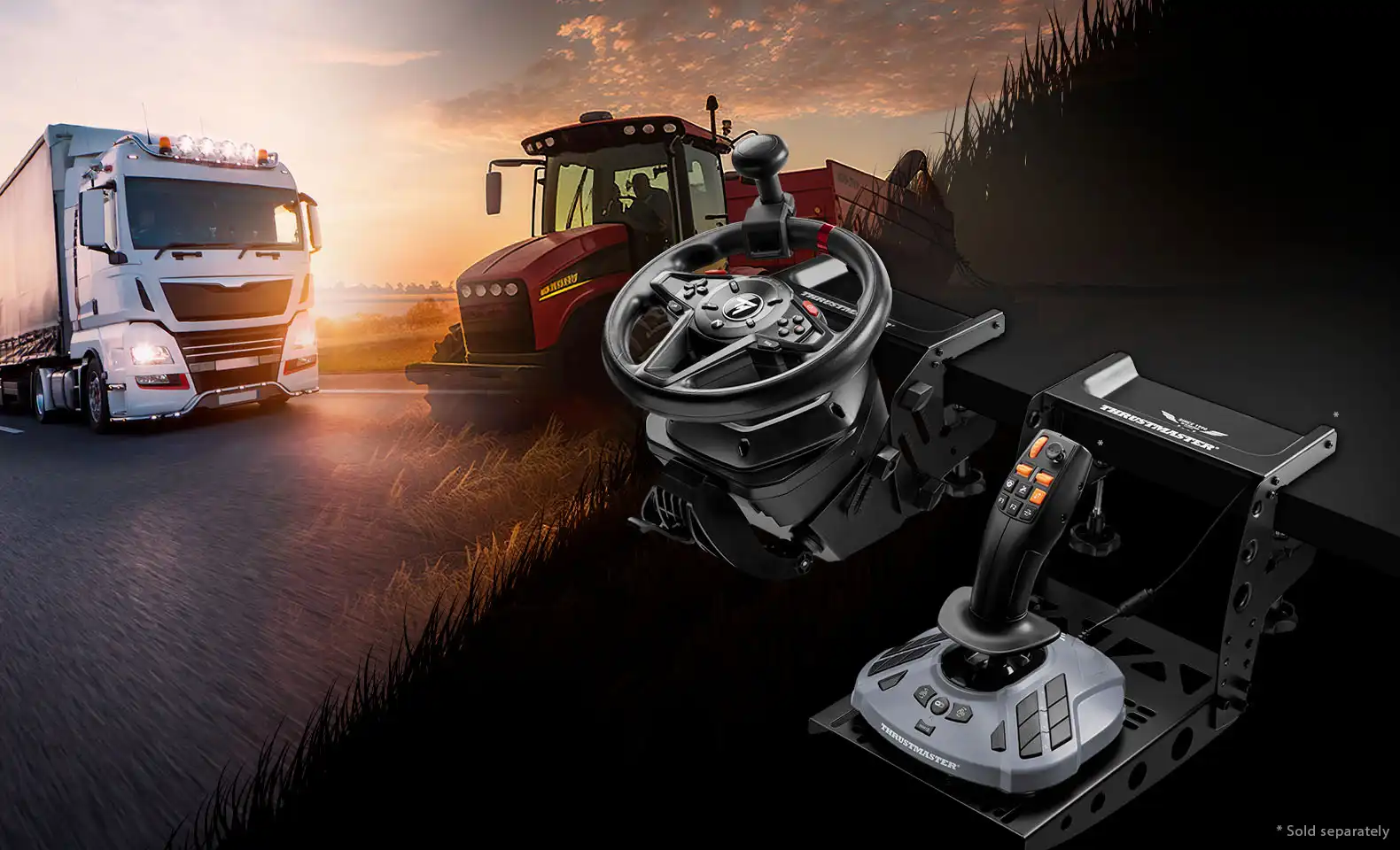 Thrustmaster SimTask Farmstick: 3-Axis Joystick for Farm Simulation Games