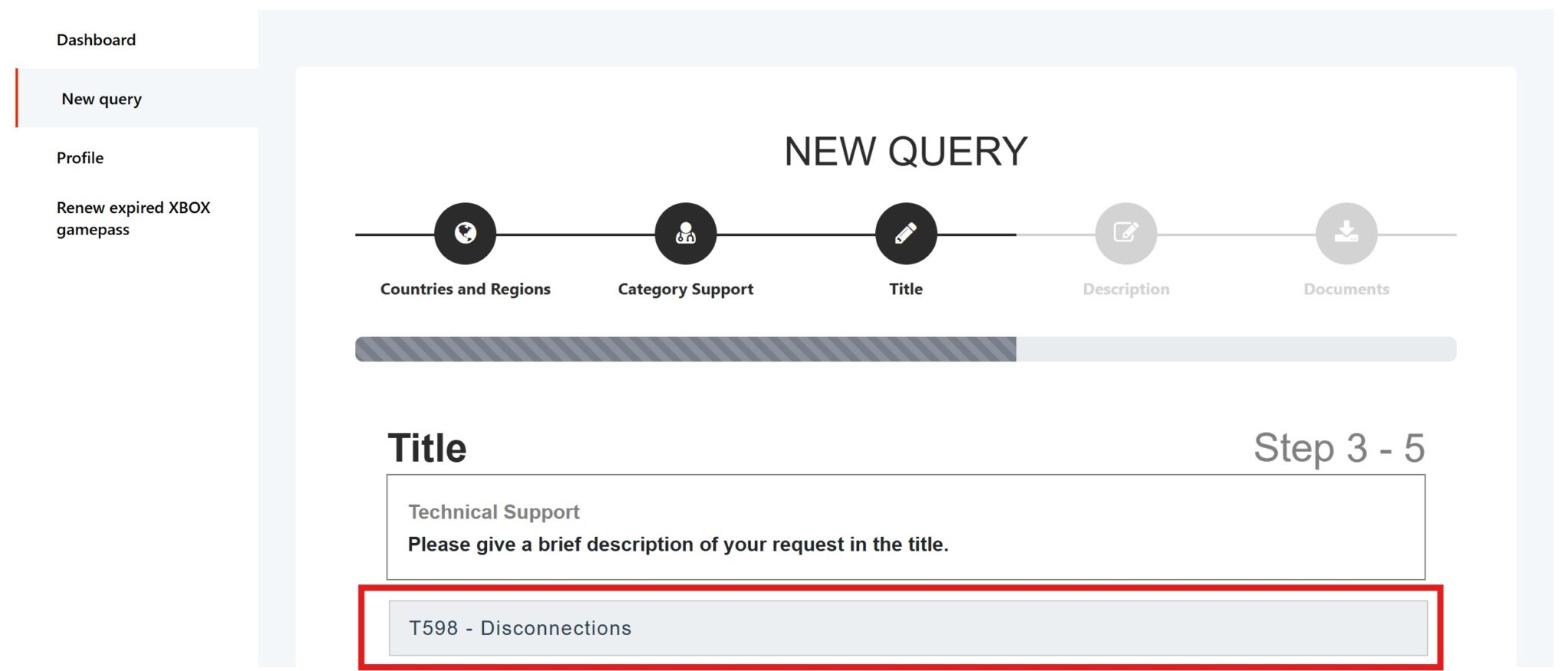 Cases of unexpected disconnections that may affect the operation of