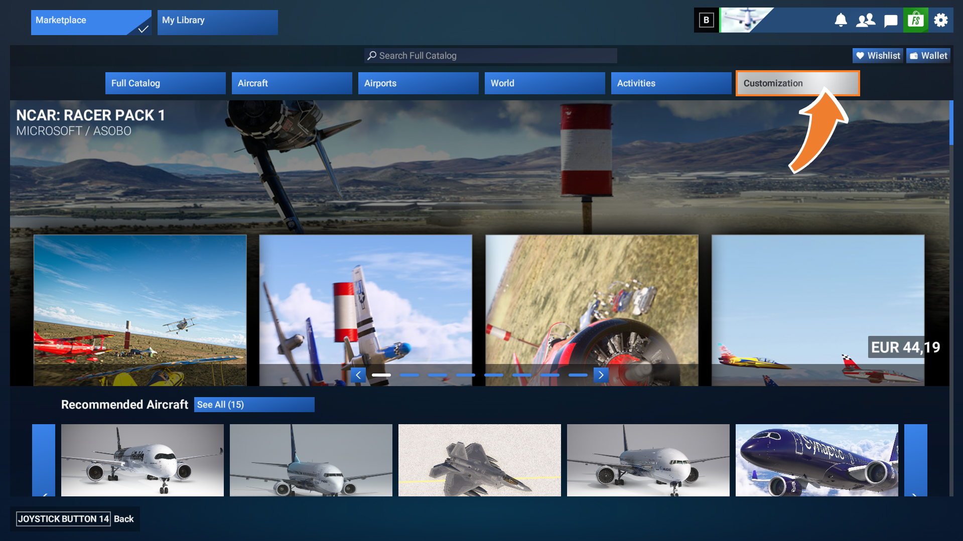 Select Step 3 Microsoft Flight Simulator 2024: Installing the Thrustmaster Control ...